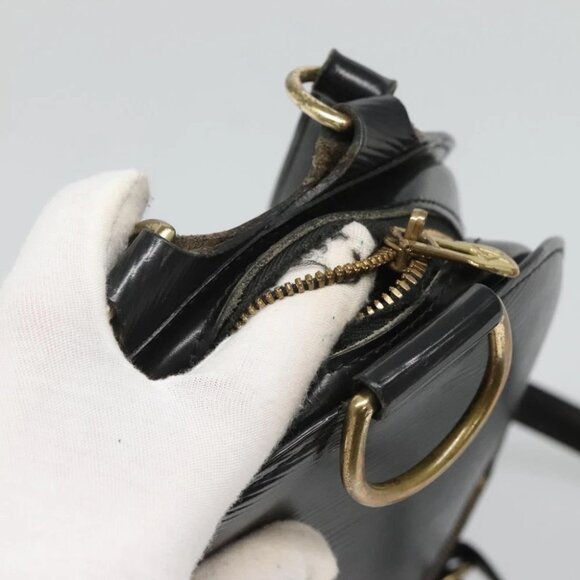 LOUIS VUITTON Epi Mabillon Backpack Black M52232 LV Auth - Picture 10 of 15